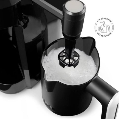 Karaca Hatır Barista İnci Beyazı Cappuccino ve Türk Kahve Makinesi Teşhir