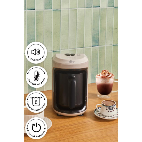 Karaca Hatır Hüps Türk Kahvesi Makinesi Beige - Outlet Karaca Hatır Hüps Türk Kahvesi Makinesi Beige - Outlet