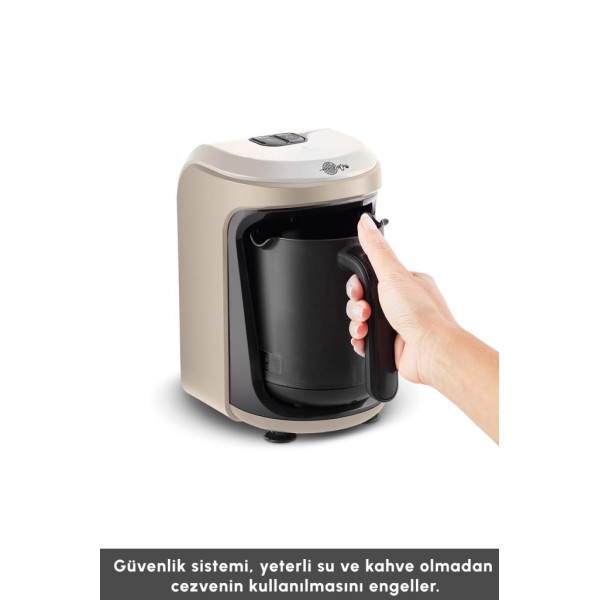 Karaca Hatır Hüps Türk Kahvesi Makinesi Beige - Outlet Karaca Hatır Hüps Türk Kahvesi Makinesi Beige - Outlet