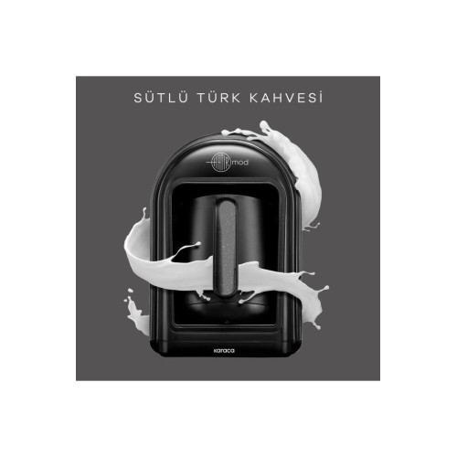 Karaca Hatır Mod Sütlü Türk Kahve Makinesi Shiny Black Teşhir