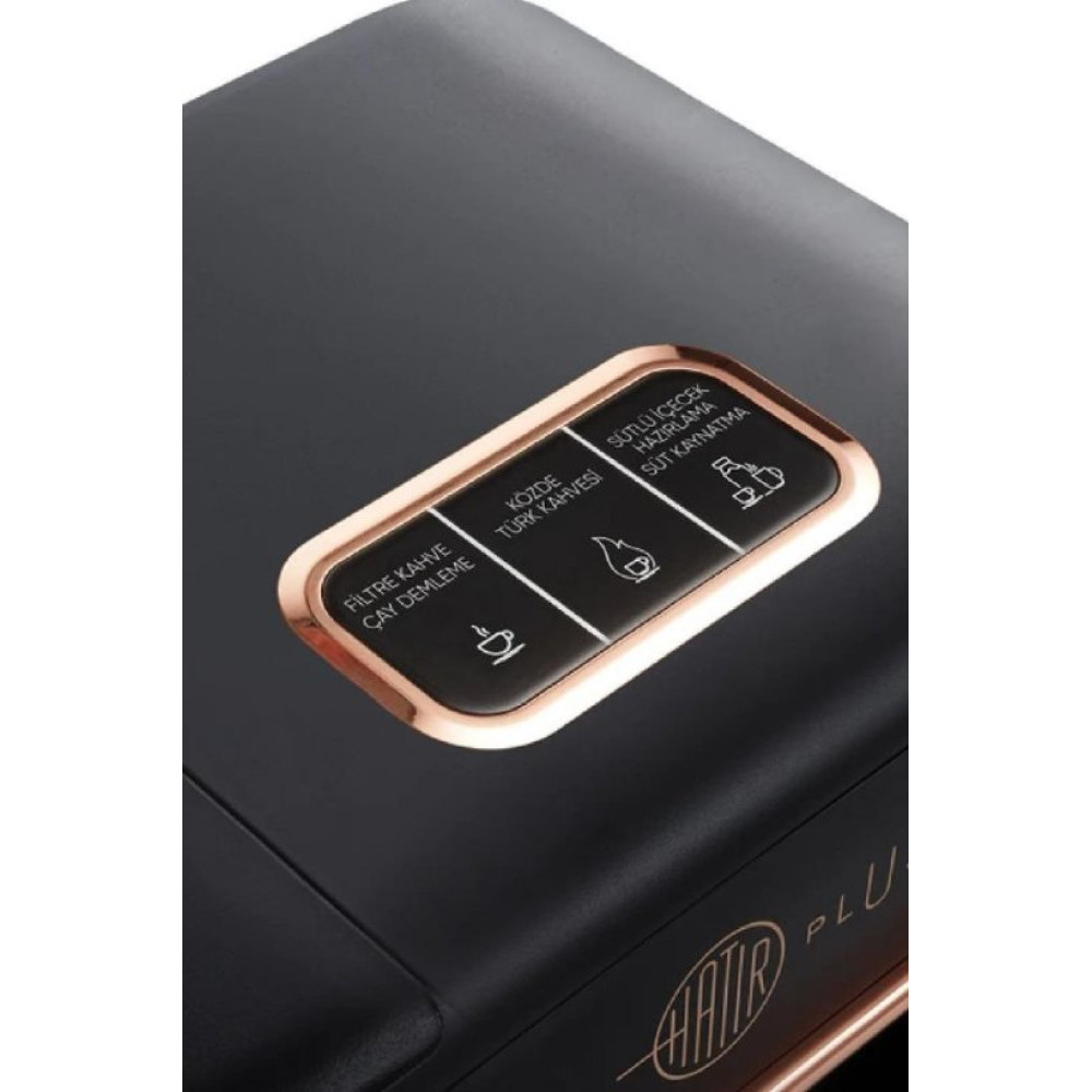 Karaca Hatır Plus Mod 5 in 1 Essential Filtre Kahve Makinesi Black Copper Outlet