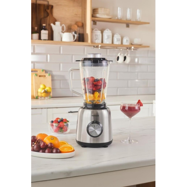 Karaca 1000 W Inox Cam Hazneli Smoothie Blender Teşhir