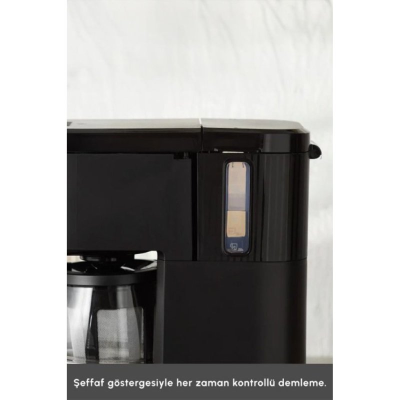 Karaca Just Coffee Aroma 2in1 Inox Çay ve Filtre Kahve Makinesi Outlet