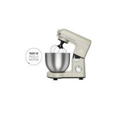 Karaca Mastermaid Chef 1500 W 5 lt Krem Stand Mikser Teşhir
