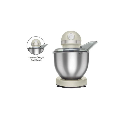 Karaca Mastermaid Chef 1500 W 5 lt Krem Stand Mikser Teşhir