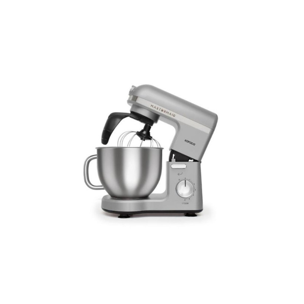 Karaca Mastermaid Chef Pro Çift Kollu 1750 W 5 lt Galaxy Grey Stand Mikser Outlet