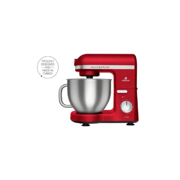 Karaca Mastermaid Chef Pro Çift Kollu 1750 W 5 lt Kırmızı Stand Mikser Teşhir