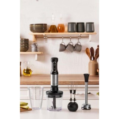 Karaca Mastermaid Prosteel 1500 W Siyah Blender Seti Teşhir