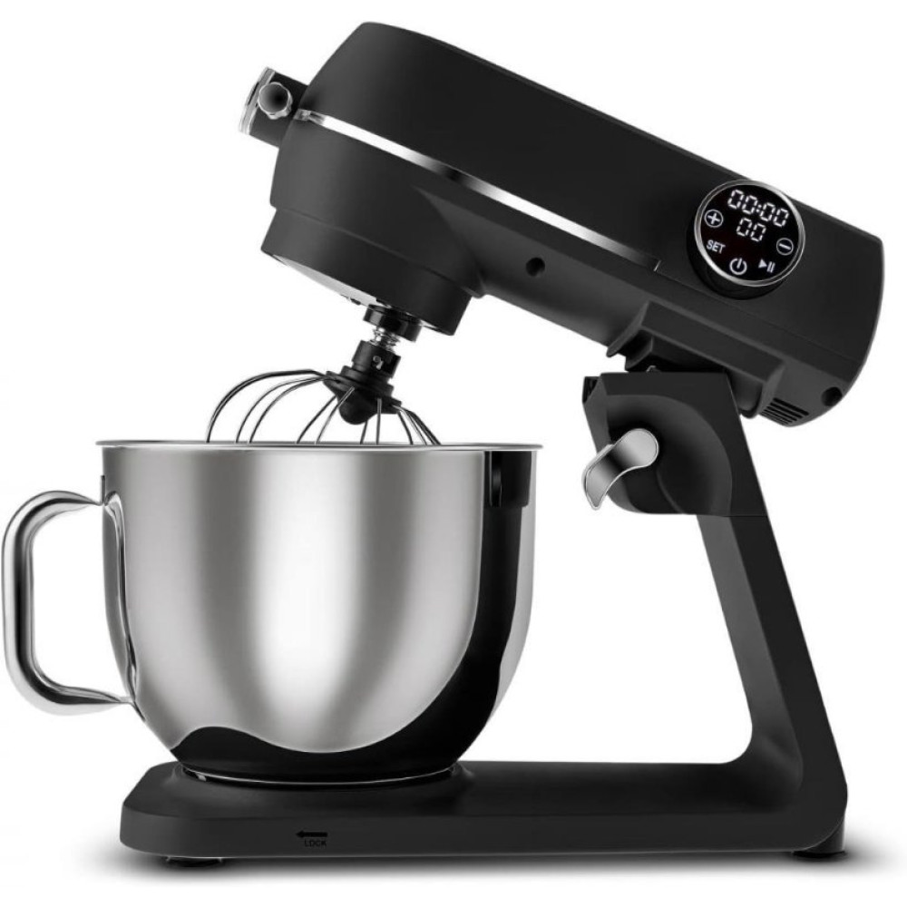 Karaca Multichef Artisan 7 lt 1800 W Siyah Döküm Stand Mikser Teşhir