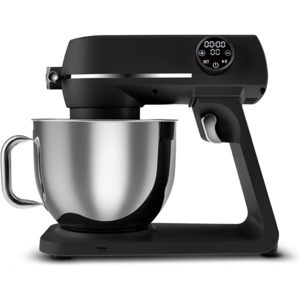 Karaca Multichef Artisan 7 lt 1800 W Siyah Döküm Stand Mikser Teşhir