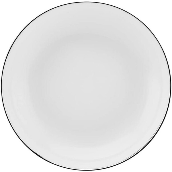 Karaca Streamline Eclipse Platin 24 Parça 6 Kişilik Yemek Takımı