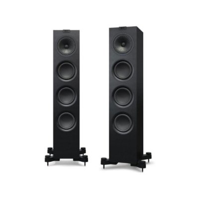 Kef Q550 Hi-Fi Tek Kule Tipi Hoparlör Siyah Outlet
