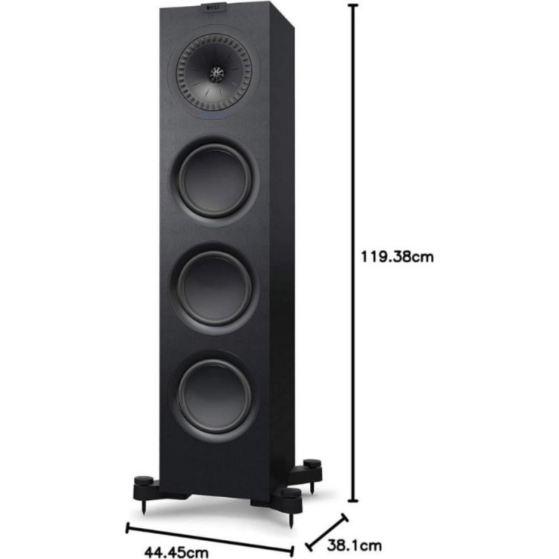 KEF Q750 Tek Kule Tipi Pasif Hifi Hoparlör Siyah - Outlet