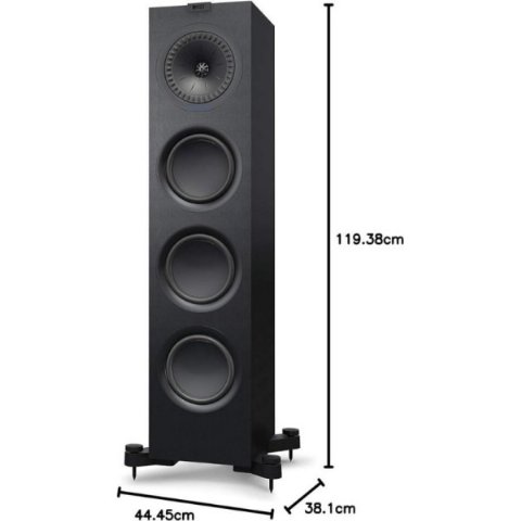 KEF Q750 Tek Kule Tipi Pasif Hifi Hoparlör Siyah - Outl...