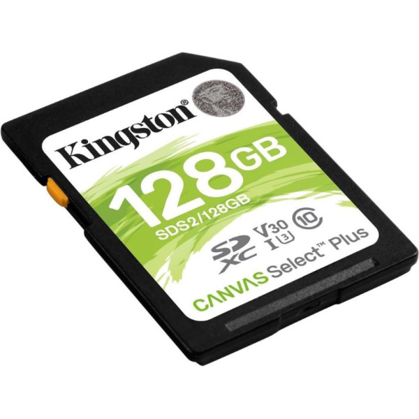 Kingston Canvas Select Plus SDCS2/128GB Class 10 U1 A1 V10 128 GB Micro SD Kart Outlet