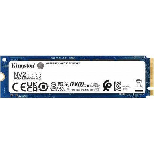 Kingston NV2 SNV2S/500G PCI-Express 4.0 500 GB M.2 SSD Outlet