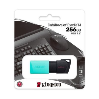 Kingston 256 GB DataTraveler Exodia DTXM/256 Flash Bellek - Outlet