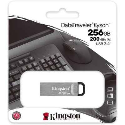 Kingston DataTraveler Kyson DTKN/256GB 256 GB Flash Bellek - Outlet