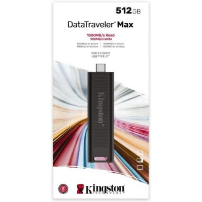 Kingston DataTraveler Max DTMAX/512GB 512 GB Flash Bellek - Outlet
