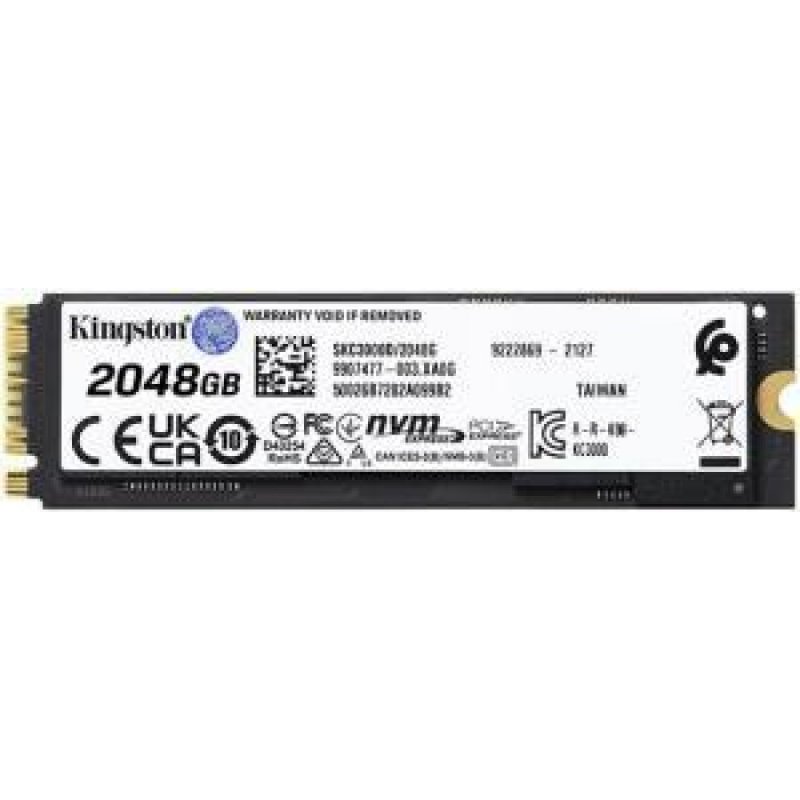 Kingston KC3000 SKC3000S/2048G PCI-Express 4.0 2 TB M.2 SSD Teşhir