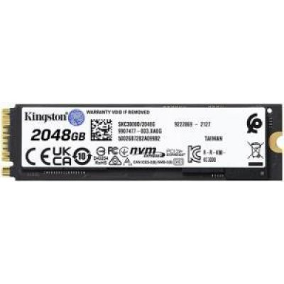 Kingston KC3000 SKC3000S/2048G PCI-Express 4.0 2 TB M.2 SSD Teşhir