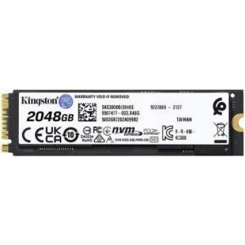 Kingston KC3000 SKC3000S/2048G PCI-Express 4.0 2 TB M.2 SSD Teşhir