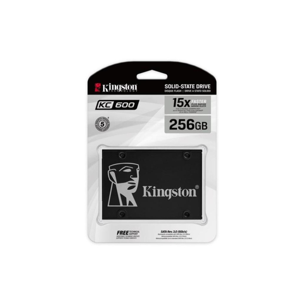 Kingston KC600 SKC600/256G SATA 3.0 2.5" 256 GB SSD Teşhir