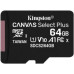Kingston MicroSDXC Canvas Select Plus 64GB Hafıza Kartı SDCS2/64GB