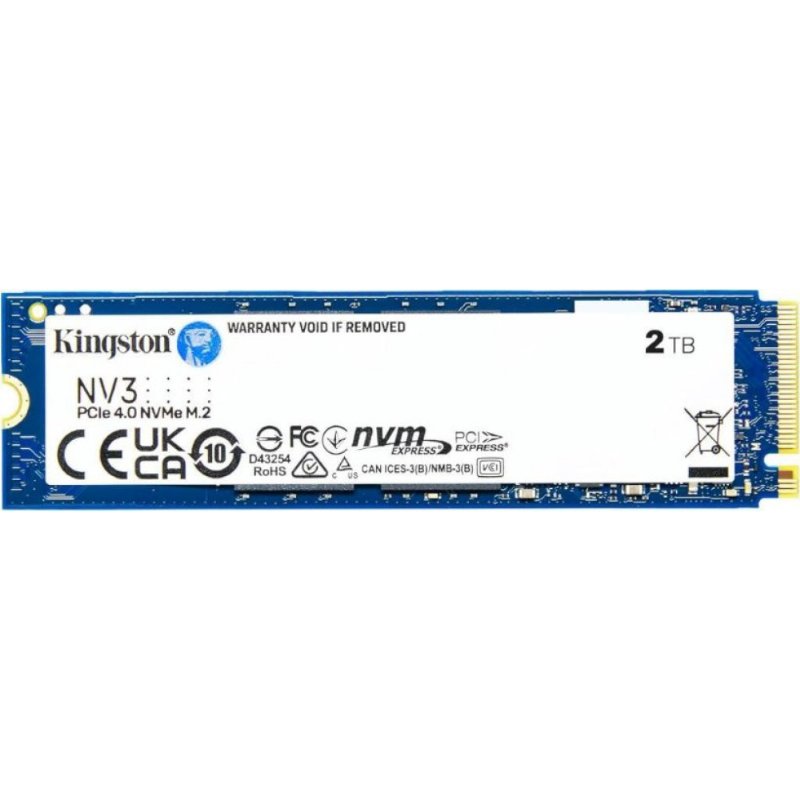 Kingston NV3 SNV3S/2000G PCI-Express 4.0 2 TB M.2 SSD Teşhir