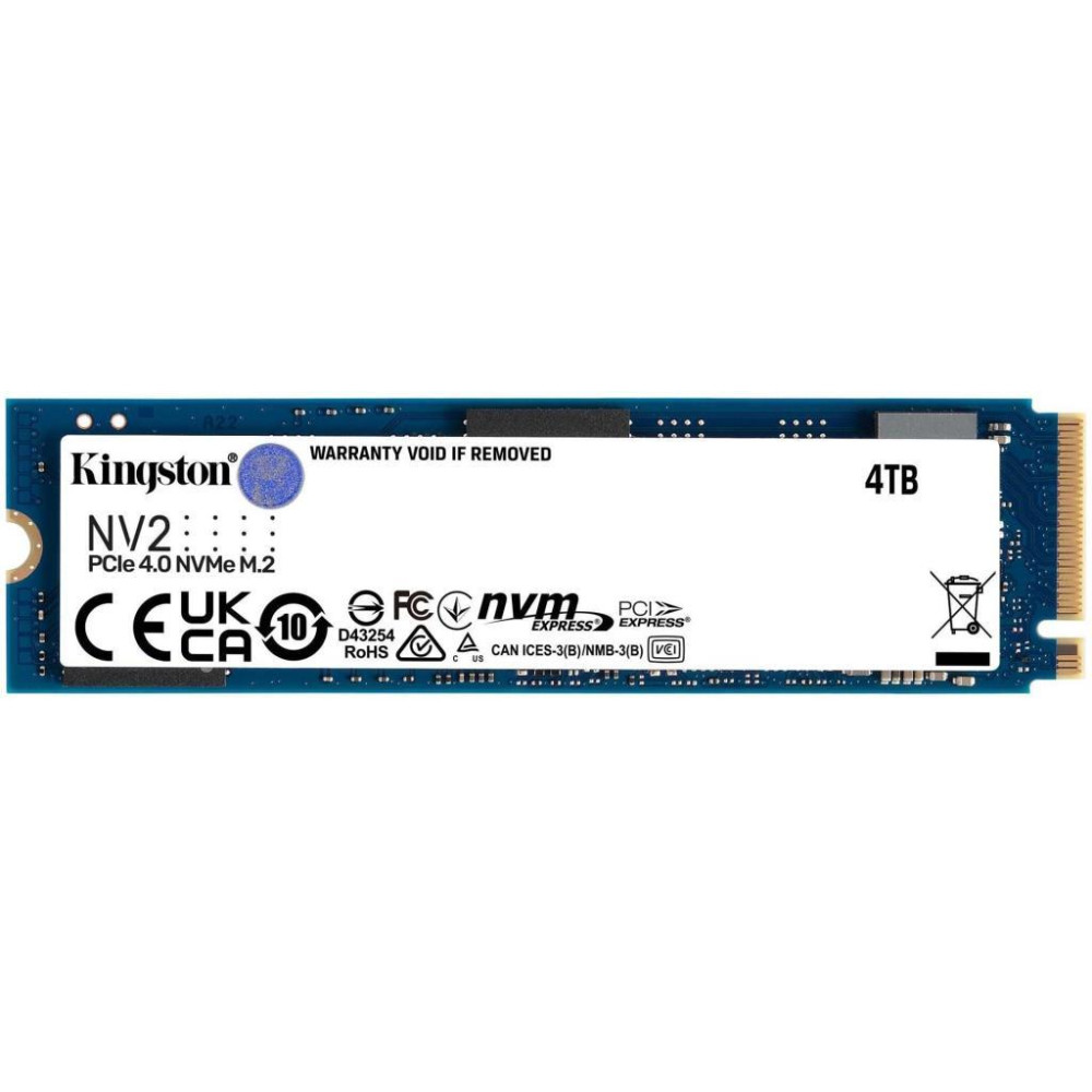 Kingston NV2 SNV2S/4000G PCI-Express 4.0 4 TB M.2 SSD Teşhir