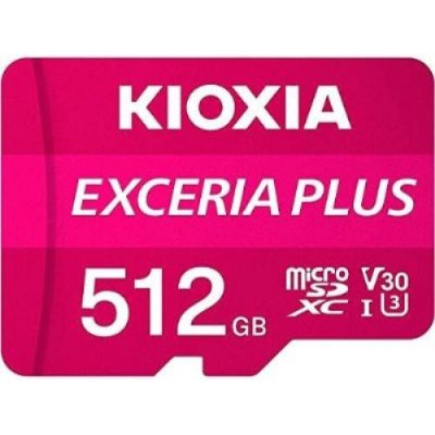 Kioxia Exceria Plus 512 GB 100 MB/s UHS-I LNPL1M512GG4 -  Outlet