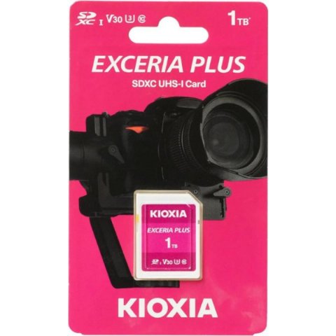 Kioxia Exceria Plus SD Card 1TB U3 V30 - Outlet