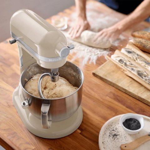 KitchenAid 5KSM70SHXEAC 6.6 lt Almond Cream Planet Mikser