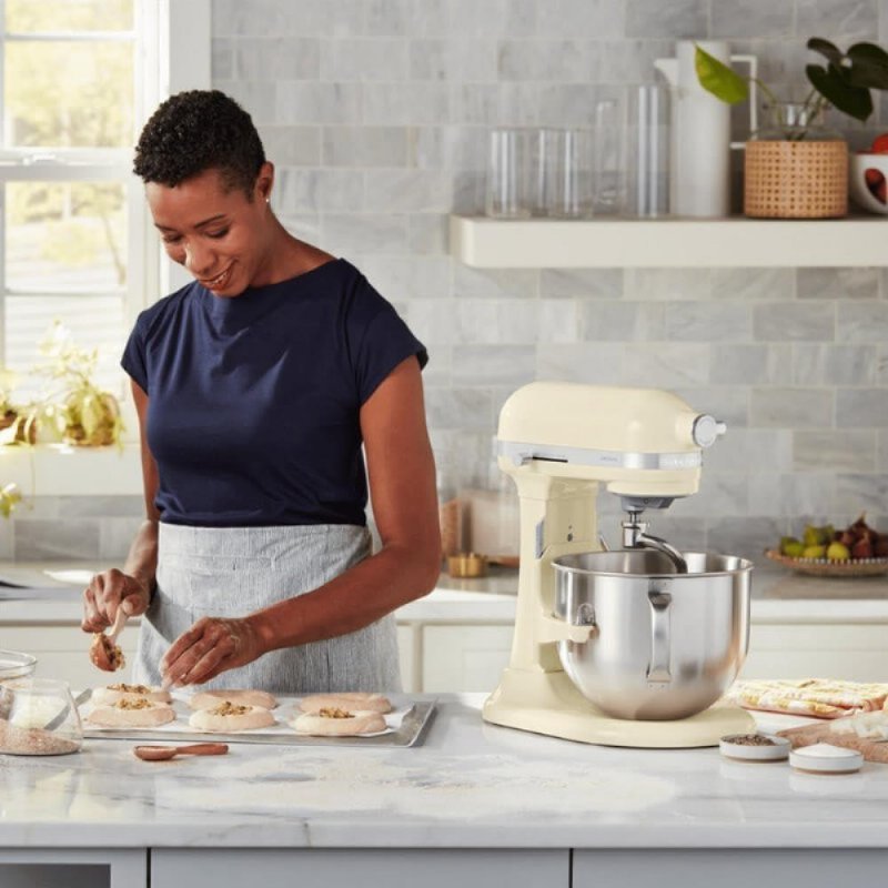 KitchenAid 5KSM70SHXEAC 6.6 lt Almond Cream Planet Mikser