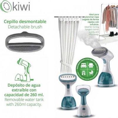 Kiwi KSI-650 Portatif Buharlı Kırışık Giderici, Gri 