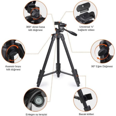 Kobb KBL16T 160 cm Su Terazili Profesyonel Alüminyum Lazer Tripod Outlet