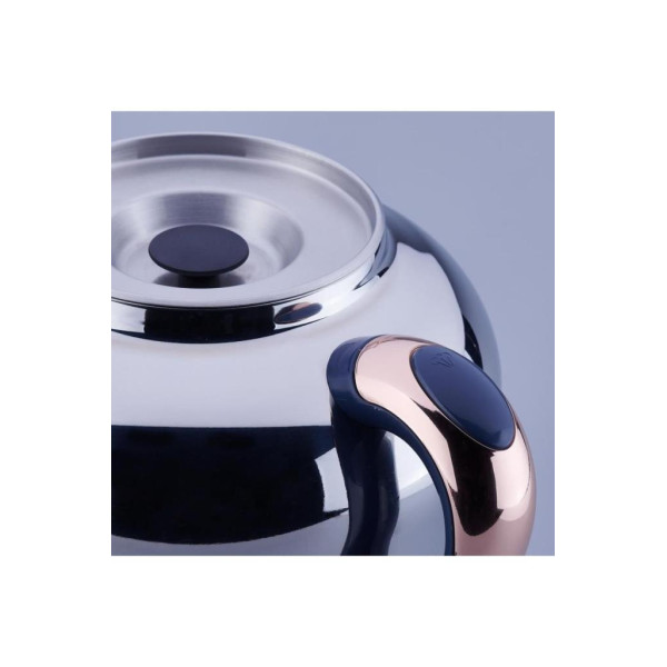 Korkmaz A843-01 Hanedan Inox Rosegold 2000 W Elektrikli Semaver Teşhir