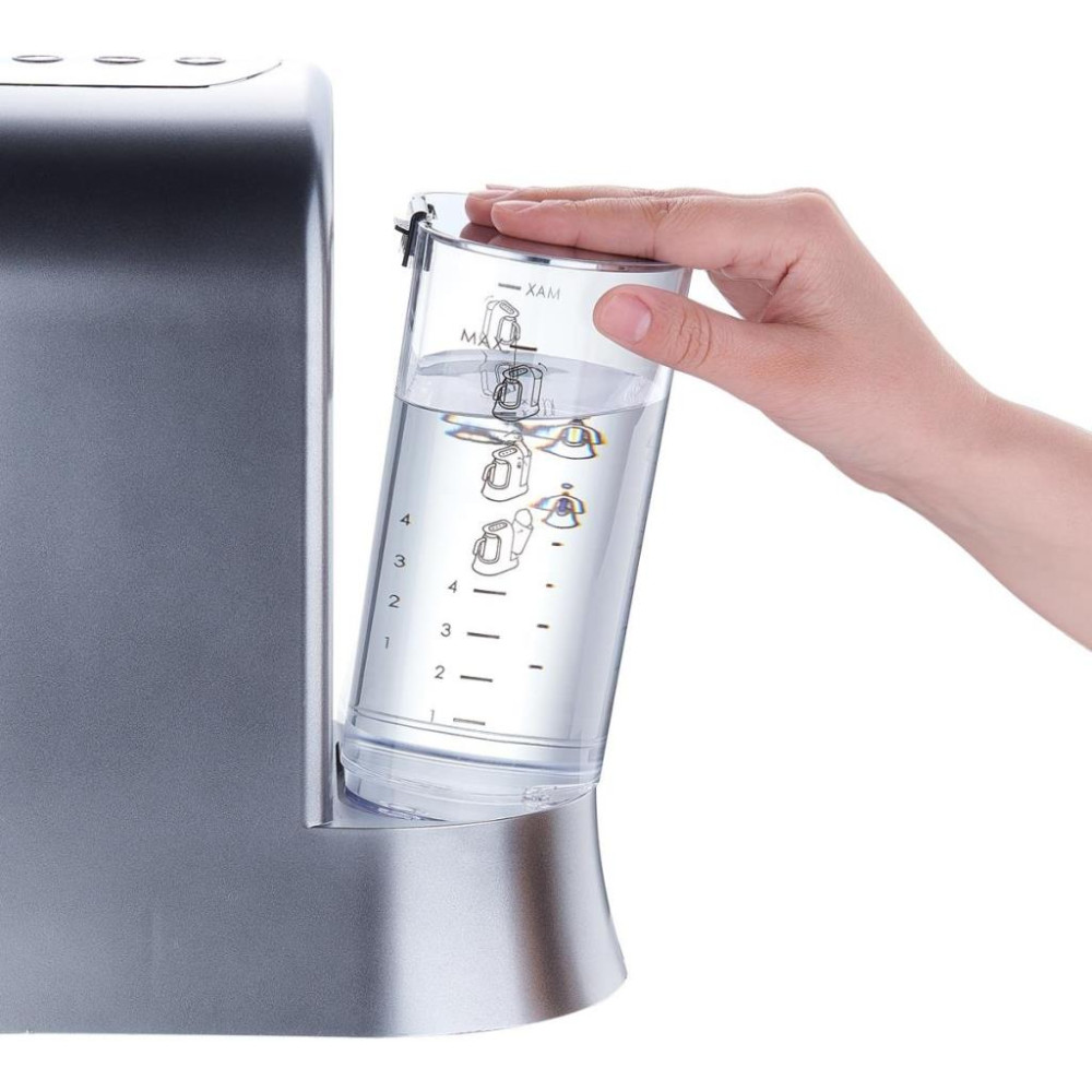 Korkmaz A862-05 Kahvekolik Aqua Inox Krom Türk Kahve Makinesi Teşhir