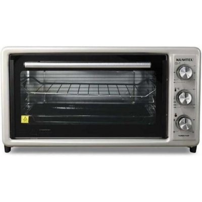 KUMTEL LX-3525 Turbo 40 Litre Mini Fırın - Gri Outlet