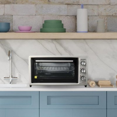 KUMTEL LX-3525 Turbo 40 Litre Mini Fırın - Gri Outlet