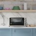 KUMTEL LX-3525 Turbo 40 Litre Mini Fırın - Gri Outlet