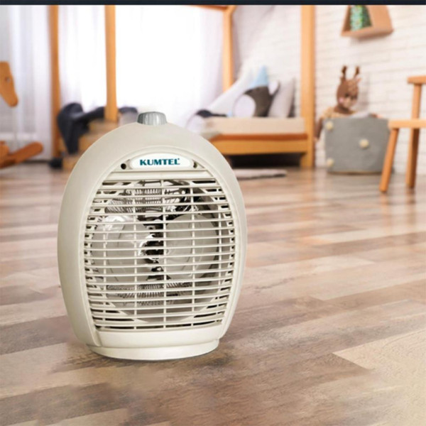 Kumtel LX-6331 Bej 2000 W Fanlı Isıtıcı - TESHİR