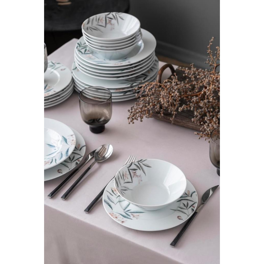 Kütahya Porselen Leonberg 24 Parça 6 Kişilik Yemek Takımı 885691 Outlet