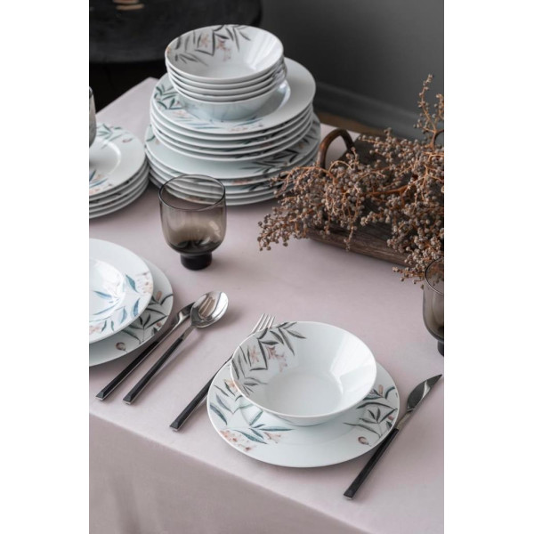 Kütahya Porselen Leonberg 24 Parça 6 Kişilik Yemek Takımı 885691 Outlet