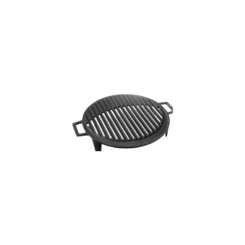 Lava 37 cm Kulplu Yuvarlak Döküm Mangal Izgarası