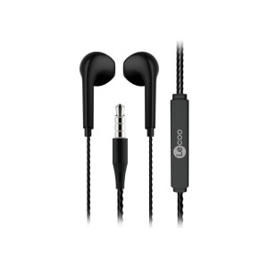 Lecoo EH104 Kablolu 3.5mm Jacklı Kulak İçi Mikrofonlu Kulaklık Siyah