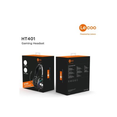 Lenovo Lecoo HT401 RGB USB Kablolu Kulak Üstü Oyuncu Kulaklığı Outlet