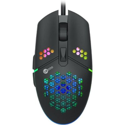 Lenovo Lecoo MS105 RGB Ergonomik Optik Kablolu Oyuncu Mouse Teşhir