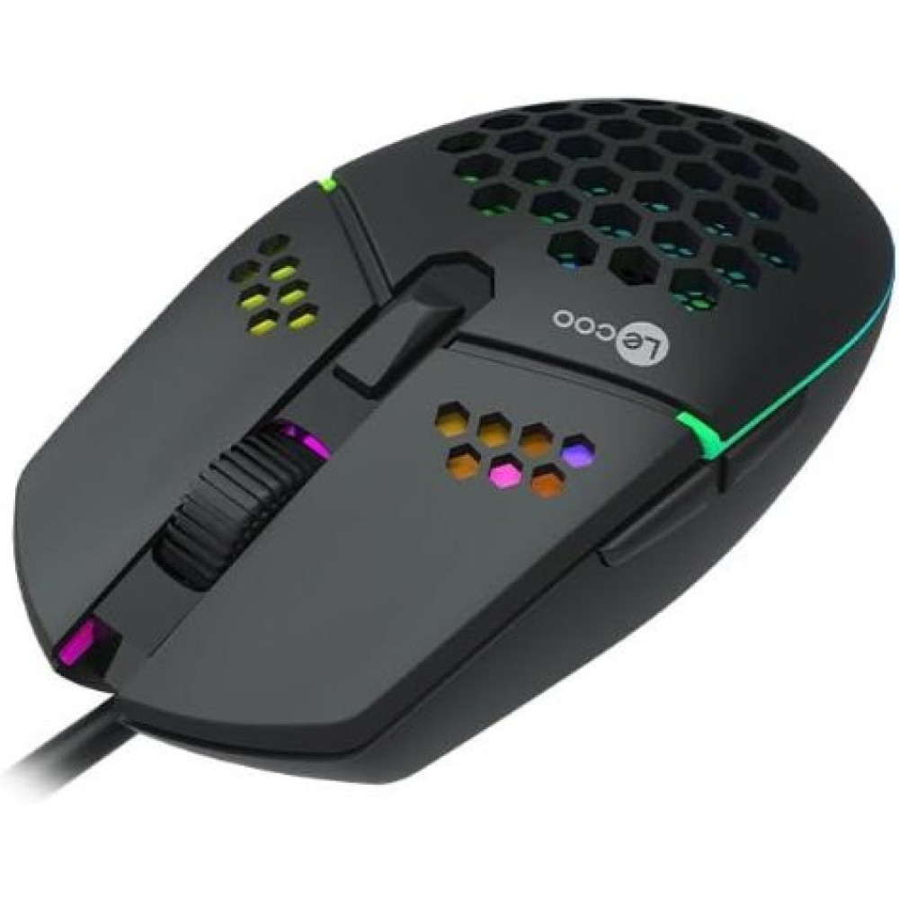 Lenovo Lecoo MS105 RGB Ergonomik Optik Kablolu Oyuncu Mouse Teşhir