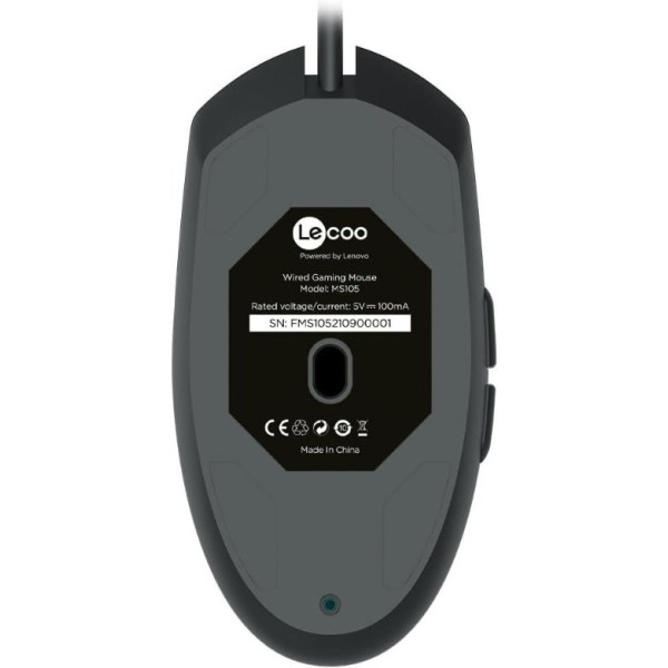 Lenovo Lecoo MS105 RGB Ergonomik Optik Kablolu Oyuncu Mouse Outlet